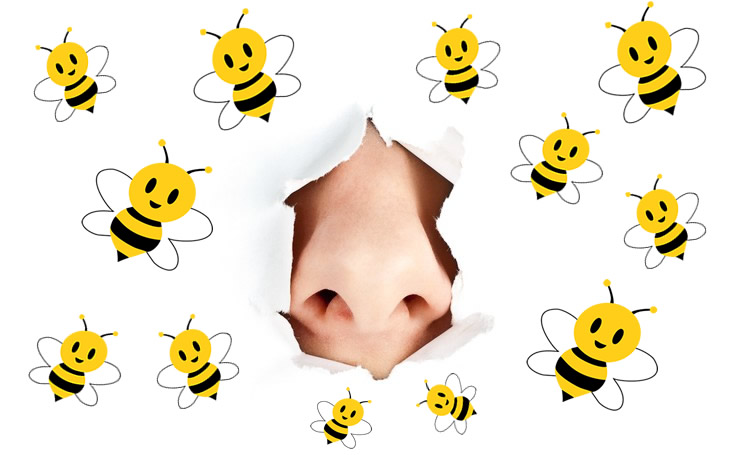 mirosirea albinelor